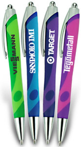 Pens: Glasgow Rubber Barrel Pens